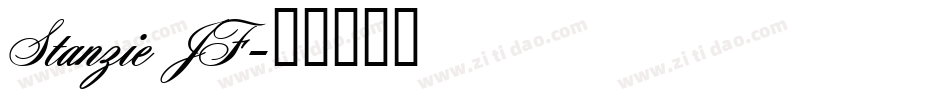 Stanzie JF字体转换